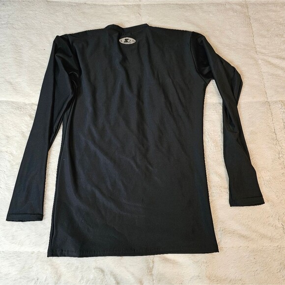 Starter Youth Dri Star Long Sleeve Black Compression Shirt. Size L - Picture 5 of 5